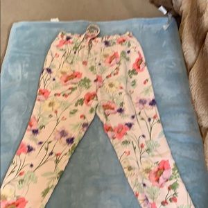 Express paper bag ankle pant